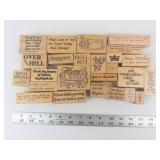 Stampin' Up! Wooden Rubber Stamp Set - Assorted Greeting Sentiments Stampin' Up! Wooden Rubber Stamp Set - Assorted Greeting Sentiments