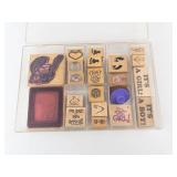 Wooden Rubber Stamp Set - Baby Theme: It's a Boy, Oh Baby, Twinkle Twinkle Wooden Rubber Stamp Set - Baby Theme: It's a Boy, Oh Baby, Twinkle Twinkle