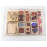 Stampin' Up! Wooden Mounted Rubber Stamp Set - Baby & Birthday Sentiments Stampin' Up! Wooden Mounted Rubber Stamp Set - Baby & Birthday Sentiments