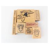 Whippersnapper Designs J008 Get Well Soon Rubber Stamp Set - Assorted Messages Whippersnapper Designs J008 Get Well Soon Rubber Stamp Set - Assorted Messages