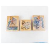 Vintage Rubber Stamp Blocks - Wood Mounted Kids by Pond Scenes (Lot of 3) Vintage Rubber Stamp Blocks - Wood Mounted Kids by Pond Scenes (Lot of 3)