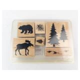 Stampin' Up! Forest Animals Wood Stamp Set (Lot of 6) Stampin' Up! Forest Animals Wood Stamp Set (Lot of 6)