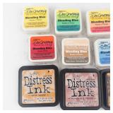 Ranger Distress Ink Pads & Dee Gruenig Blending Blox & ColorBox Pigment Pads & Yasutomo Color Cubes Lot Ranger Distress Ink Pads & Dee Gruenig Blending Blox & ColorBox Pigment Pads & Yasutomo Color Cubes Lot