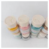 Martha Stewart Crafts Flocking Powder & Microbeads Color Set - 12 Jars Martha Stewart Crafts Flocking Powder & Microbeads Color Set - 12 Jars