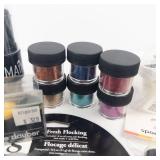 Stampin' Up! Embossing Powder & Glitter Set with Fresh Flocking & Sponge Daubers Stampin' Up! Embossing Powder & Glitter Set with Fresh Flocking & Sponge Daubers