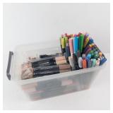 Stampin' Blends Alcohol Markers Dual-Tip - Assorted Colors with Storage Tub Stampin' Blends Alcohol Markers Dual-Tip - Assorted Colors with Storage Tub