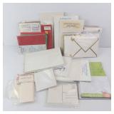 Stampin' Up! Cards & Envelopes Assortment - Silver Foil-Edged, Tea Boutique, Petite Folded Stampin' Up! Cards & Envelopes Assortment - Silver Foil-Edged, Tea Boutique, Petite Folded