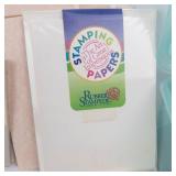 Card Making Supplies - Rubber Stampede Papers, Notecards & Lace Hearts Doilies Card Making Supplies - Rubber Stampede Papers, Notecards & Lace Hearts Doilies