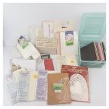 Card Making Supplies - Rubber Stampede Papers, Notecards & Lace Hearts Doilies Card Making Supplies - Rubber Stampede Papers, Notecards & Lace Hearts Doilies