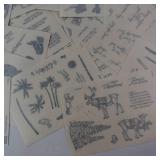 Sticker Assortment - Vintage Greeting Card Graphics & Sentiments Sticker Assortment - Vintage Greeting Card Graphics & Sentiments