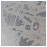 Sticker Assortment - Vintage Greeting Card Graphics & Sentiments Sticker Assortment - Vintage Greeting Card Graphics & Sentiments