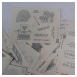 Sticker Assortment - Vintage Greeting Card Graphics & Sentiments Sticker Assortment - Vintage Greeting Card Graphics & Sentiments