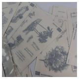 Sticker Assortment - Vintage Greeting Card Graphics & Sentiments Sticker Assortment - Vintage Greeting Card Graphics & Sentiments