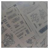 Greeting Sticker Sheets - Assorted Birthday, Thank You & Congrats Messages Greeting Sticker Sheets - Assorted Birthday, Thank You & Congrats Messages