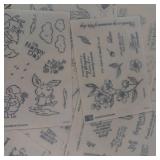 Greeting Sticker Sheets - Assorted Birthday, Thank You & Congrats Messages Greeting Sticker Sheets - Assorted Birthday, Thank You & Congrats Messages