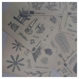 Greeting Sticker Sheets - Assorted Birthday, Thank You & Congrats Messages Greeting Sticker Sheets - Assorted Birthday, Thank You & Congrats Messages