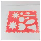 Fresh and Funky Mini-Stencil Set - Assorted Craft Shapes Fresh and Funky Mini-Stencil Set - Assorted Craft Shapes