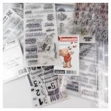 Clear Stamp Assortment - Mixed Brands (Art Impressions, Trinity, Honey Bee) Clear Stamp Assortment - Mixed Brands (Art Impressions, Trinity, Honey Bee)