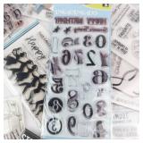 Clear Stamp Assortment - Mixed Brands (Art Impressions, Trinity, Honey Bee) Clear Stamp Assortment - Mixed Brands (Art Impressions, Trinity, Honey Bee)