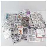 Clear Stamp Assortment - Mixed Brands (Art Impressions, Trinity, Honey Bee) Clear Stamp Assortment - Mixed Brands (Art Impressions, Trinity, Honey Bee)