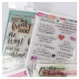 Clear Stamps Collection - Scrapbook.com, My Favorite Things, Picket Fence Studios, LetteriV Clear Stamps Collection - Scrapbook.com, My Favorite Things, Picket Fence Studios, LetteriV