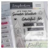 Clear Stamps Collection - Scrapbook.com, My Favorite Things, Picket Fence Studios, LetteriV Clear Stamps Collection - Scrapbook.com, My Favorite Things, Picket Fence Studios, LetteriV