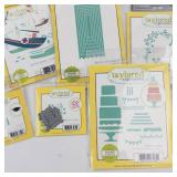 Taylored Expressions Stamp & Die Set Lot - Build a Cake, Banner Stacklets 4, On the Water, Wedding Bouquet Taylored Expressions Stamp & Die Set Lot - Build a Cake, Banner Stacklets 4, On the Water, Wedding Bouquet
