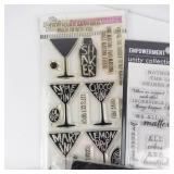 Martha Stewart Crafts Clear Stamps - Assorted Card-Making Sentiments & Letters & More! Martha Stewart Crafts Clear Stamps - Assorted Card-Making Sentiments & Letters & More!