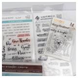 Martha Stewart Crafts Clear Stamps - Assorted Card-Making Sentiments & Letters & More! Martha Stewart Crafts Clear Stamps - Assorted Card-Making Sentiments & Letters & More!