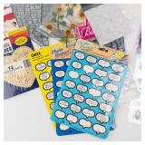 Scrapbooking Supplies: Stickers, Doilies, Alphabet Letters & Gems Scrapbooking Supplies: Stickers, Doilies, Alphabet Letters & Gems