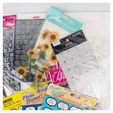 Scrapbooking Supplies: Stickers, Doilies, Alphabet Letters & Gems Scrapbooking Supplies: Stickers, Doilies, Alphabet Letters & Gems
