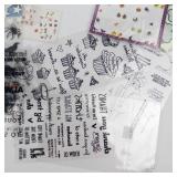 Scrapbooking Supplies: Stickers, Doilies, Alphabet Letters & Gems Scrapbooking Supplies: Stickers, Doilies, Alphabet Letters & Gems