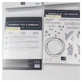 Stampin' Up! Stamp Sets Lot (6) - Stylish Sketches, Campology, Rocking Horse, Snowflake Wishes, Sparkle of the Season, Frosted Gingerbread Stampin' Up! Stamp Sets Lot (6) - Stylish Sketches, Campology, Rocking Horse, Snowflake Wishes, Sparkle of the Season, Frosted Gingerbread