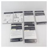 Stampin' Up! Stamp Sets Lot (6) - Stylish Sketches, Campology, Rocking Horse, Snowflake Wishes, Sparkle of the Season, Frosted Gingerbread Stampin' Up! Stamp Sets Lot (6) - Stylish Sketches, Campology, Rocking Horse, Snowflake Wishes, Sparkle of the Season, Frosted Gingerbread