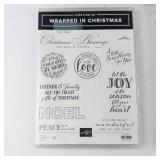 Stampin' Up! Cling Stamp Sets (Lot of 6) - Wrapped in Christmas; For Unto Us; Friendly Hello Stampin' Up! Cling Stamp Sets (Lot of 6) - Wrapped in Christmas; For Unto Us; Friendly Hello