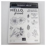 Stampin' Up! Cling Stamp Sets (Lot of 6) - Wrapped in Christmas; For Unto Us; Friendly Hello Stampin' Up! Cling Stamp Sets (Lot of 6) - Wrapped in Christmas; For Unto Us; Friendly Hello