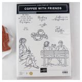 Stampin' Up! Assorted Stamp Sets - Forever Blossoms, On the Horizon, Coffee with Friends, Calming Camellia, Gumball Greetings, Forever Friendship (Lot of 9) Stampin' Up! Assorted Stamp Sets - Forever Blossoms, On the Horizon, Coffee with Friends, Calming Camellia, Gumball Greetings, Forever Friendship (Lot of 9)