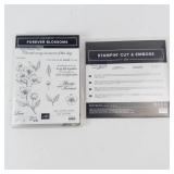 Stampin' Up! Assorted Stamp Sets - Forever Blossoms, On the Horizon, Coffee with Friends, Calming Camellia, Gumball Greetings, Forever Friendship (Lot of 9) Stampin' Up! Assorted Stamp Sets - Forever Blossoms, On the Horizon, Coffee with Friends, Calming Camellia, Gumball Greetings, Forever Friendship (Lot of 9)