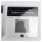 Stampin' Up! Big Shot Embossing Folders - 8 Distinct Designs Stampin' Up! Big Shot Embossing Folders - 8 Distinct Designs