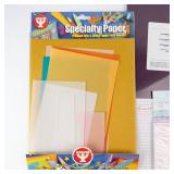 Hygloss Specialty Paper Pack & Blackberry Bliss Cardstock 8.5x11 (24 Sheets) + Corrugated Paper Rolls (3) Hygloss Specialty Paper Pack & Blackberry Bliss Cardstock 8.5x11 (24 Sheets) + Corrugated Paper Rolls (3)