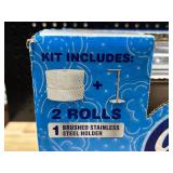 Charmin Ultra Soft Starter Kit 2 Forever Rolls with Brushed Stainless Steel Holder