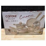 Carote 13 Piece Ceramic Cookware Set