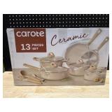 Carote 13 Piece Ceramic Cookware Set