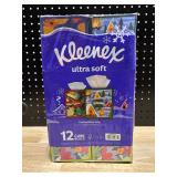 Kleenex Ultra Soft 12 Cube Boxes