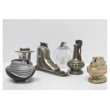 Estate Lot of Vintage Lighters #1 - Table Lighters