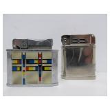 Large Estate Lot of Vintage Cigarette Lighters #2 - Advertising, Zippo etc