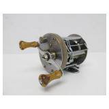 Lot of Vintage Mostly Wooden Fishing Lures & 2 Reels