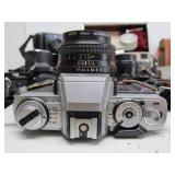 LARGE Estate Lot of Assorted Vintage Film Cameras & Accessories