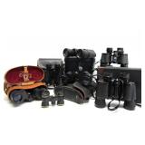 Large Estate Lot of Vintage Binocular Sets