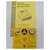 Vintage Radiological Radiation Detection Kit w/Original Box